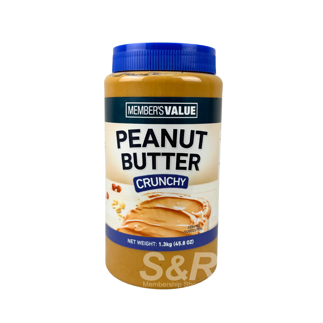 Member's Value Crunchy Peanut Butter 1.3kg Member's Value Crunchy Peanut Butter 1.3kg